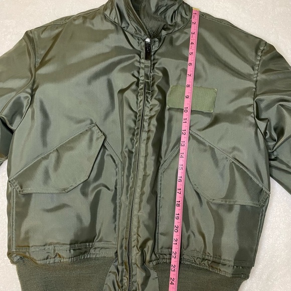Vtg Flyer’s Cold Weather US Military Jacket, CWU-45/P LARGE (42-44) - Picture 7 of 15